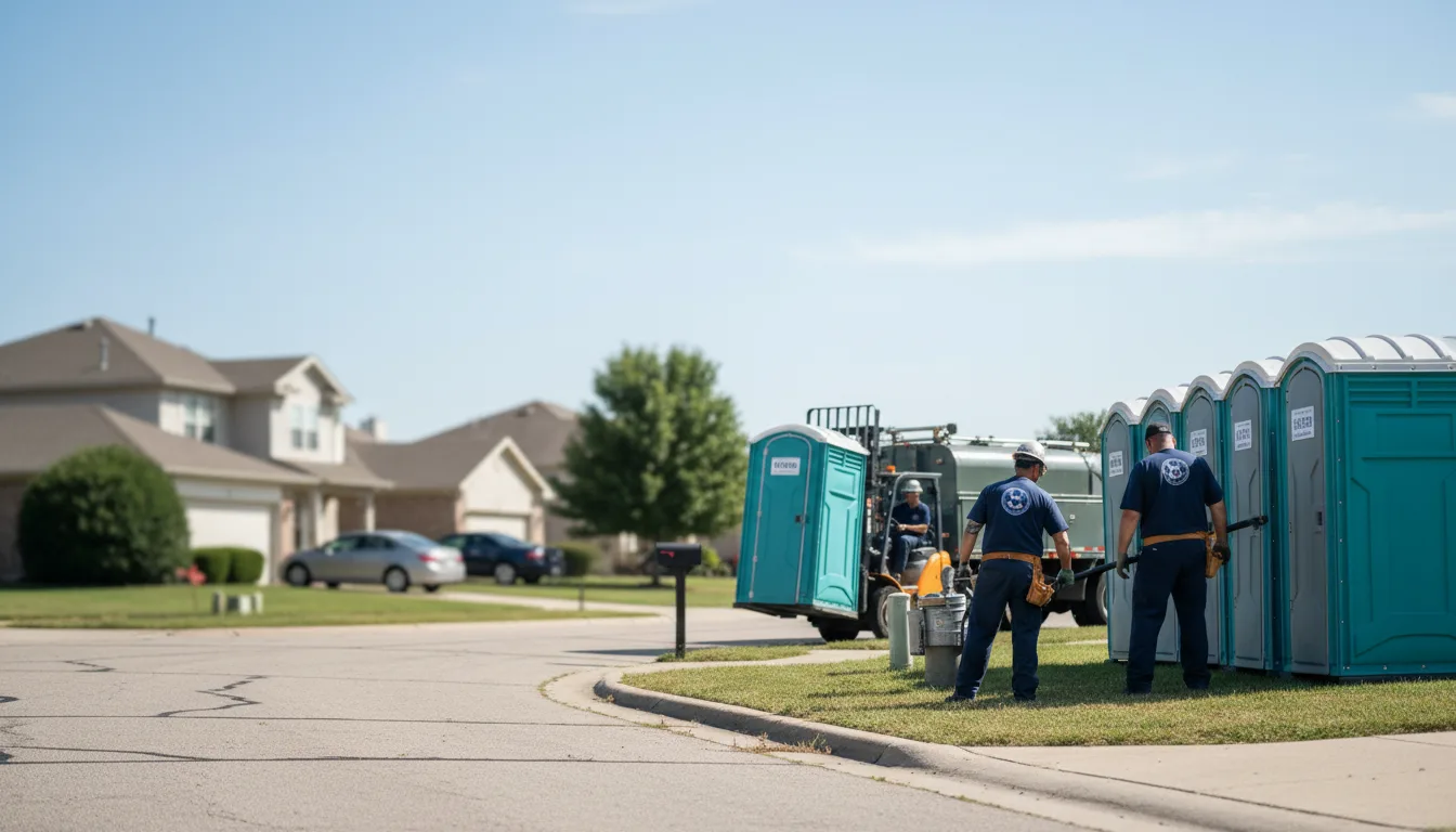 Porta Potty Rental in Romance, AR near me